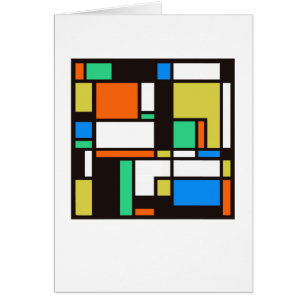 mondrian3 hälsningskort
