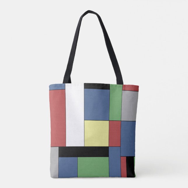 Mondrian #11 tygkasse (Baksida)