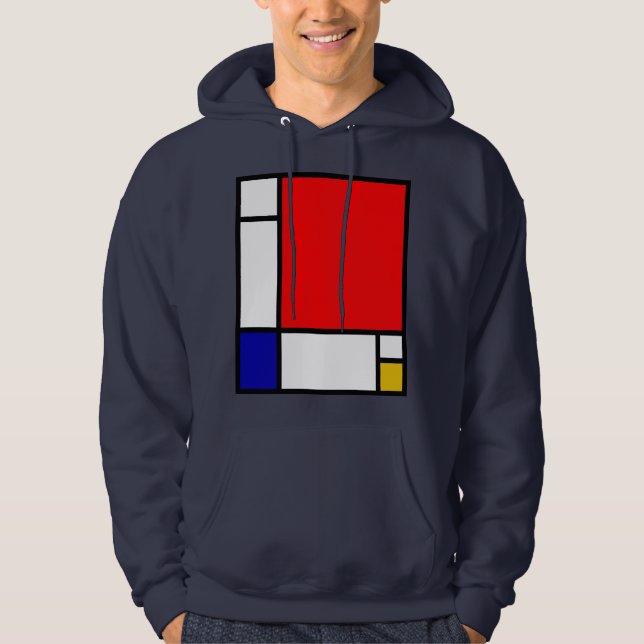 Mondrian 1 hoodie (Framsida)