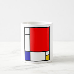 Mondrian 1 kaffemugg