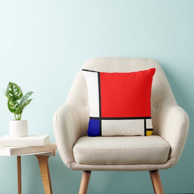 Mondrian 1 kudde (Stol)