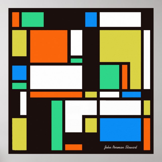 Mondrian 1 poster (Framsidan)