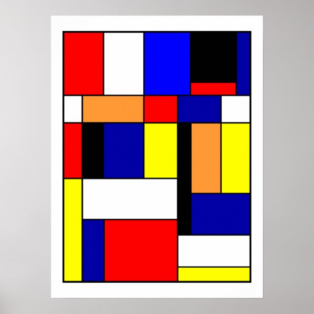 Mondrian #1 poster (Framsidan)