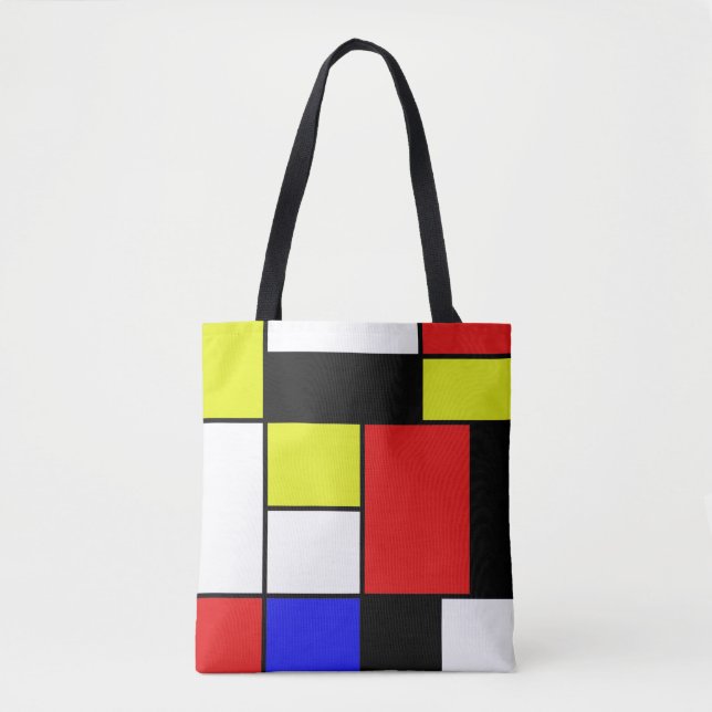 Mondrian #21 tygkasse (Framsida)