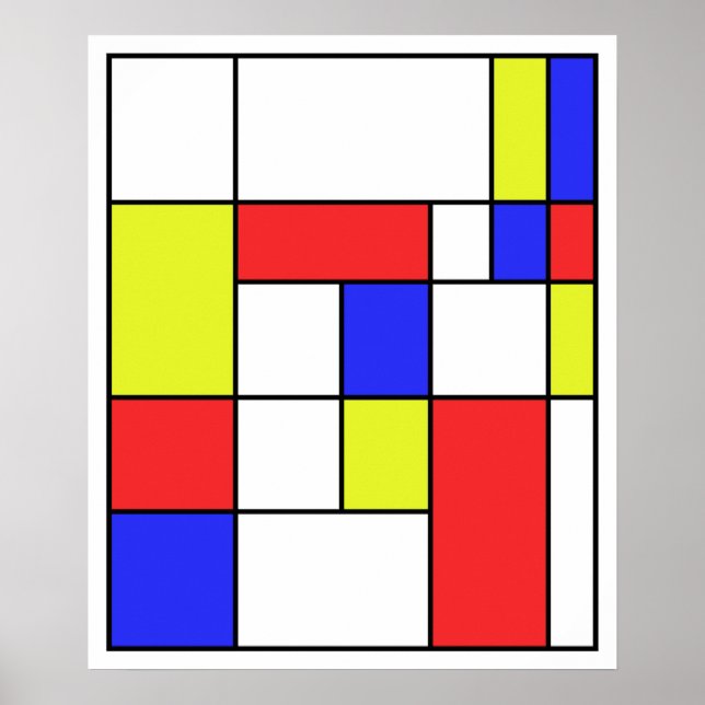 Mondrian #23 poster (Framsidan)