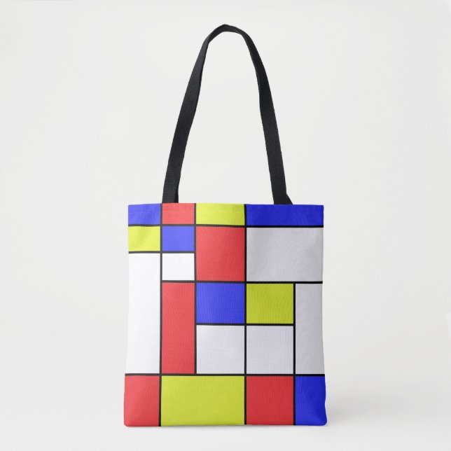 Mondrian #24 tygkasse (Framsida)