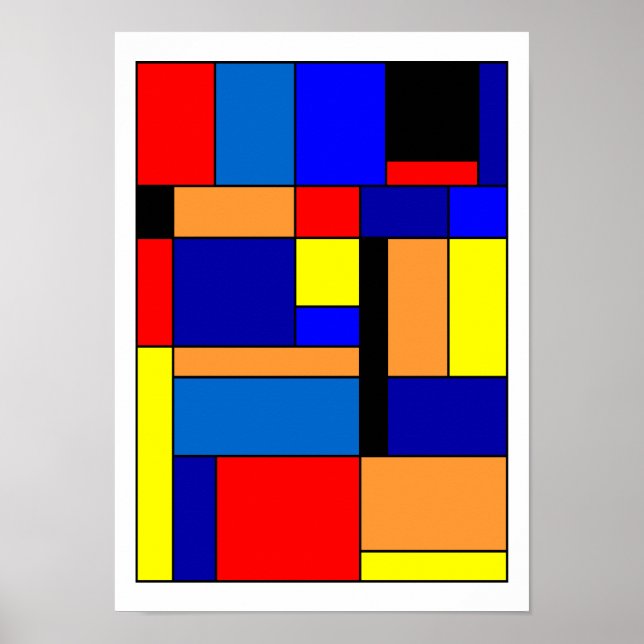 Mondrian #2 poster (Framsidan)