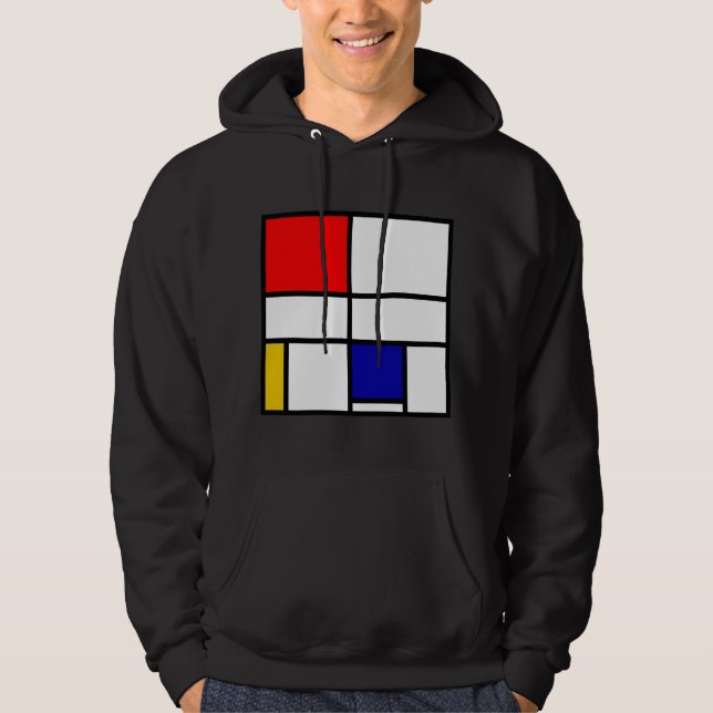 Mondrian 3 hoodie (Framsida)