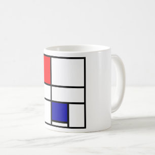 Mondrian 3 kaffemugg