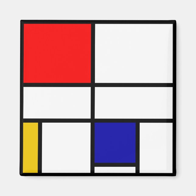 Mondrian 3 magnet (Framsidan)