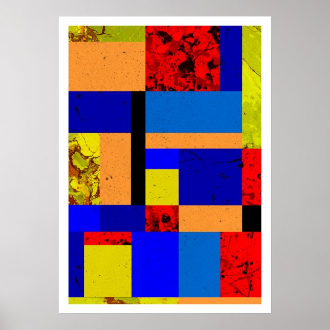 Mondrian #3 poster (Framsidan)