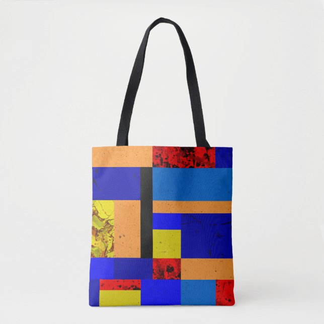 Mondrian #3 tygkasse (Framsida)