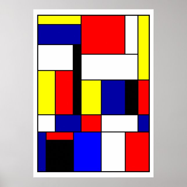 Mondrian #42 poster (Framsidan)
