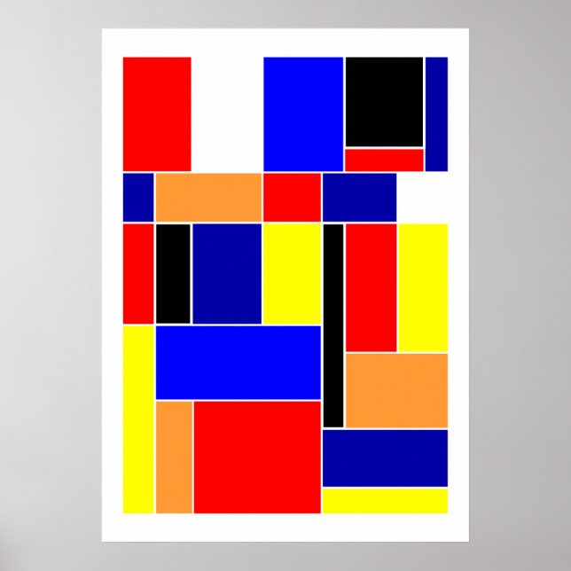 Mondrian #48 poster (Framsidan)