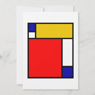 Mondrian 4 julkort