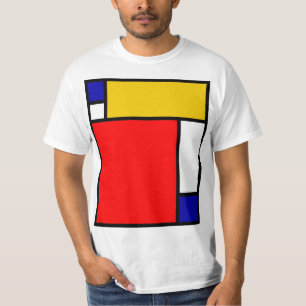 Mondrian 4 t shirt