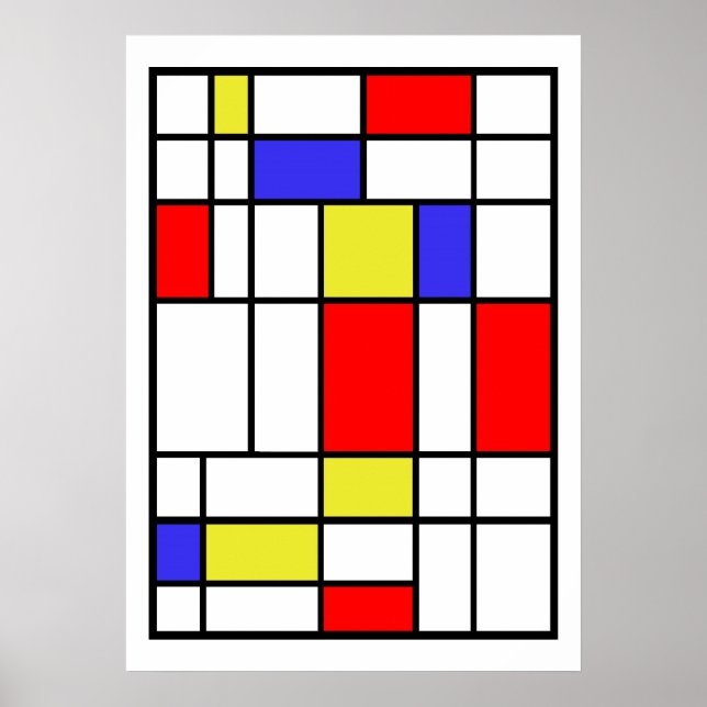 Mondrian #58 poster (Framsidan)