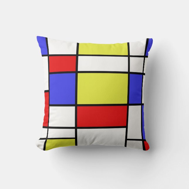 Mondrian #59 kudde (Framsida)