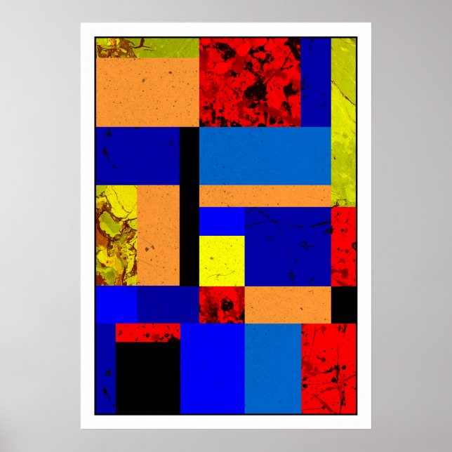 Mondrian #6-1 poster (Framsidan)