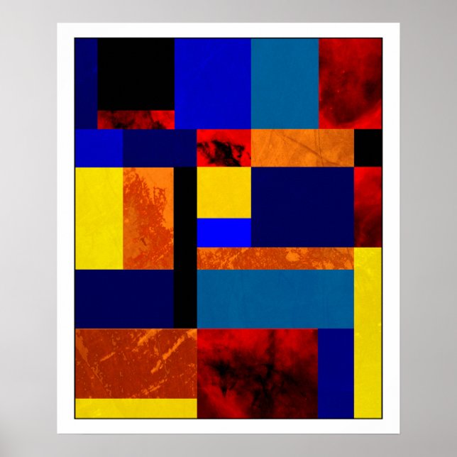 Mondrian #7-1 poster (Framsidan)