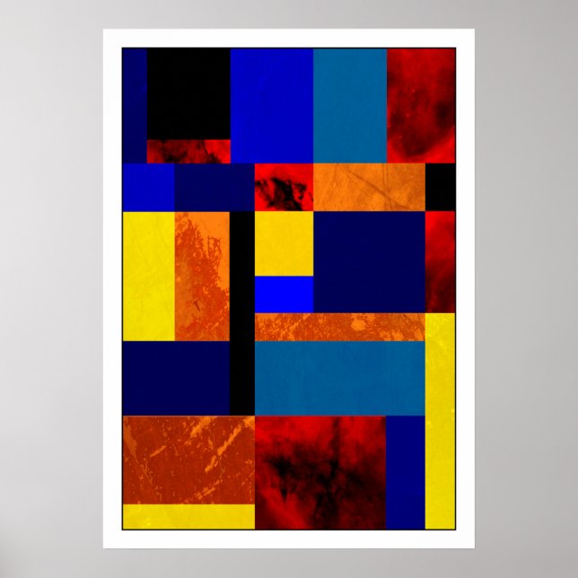 Mondrian #7-1 poster (Framsidan)
