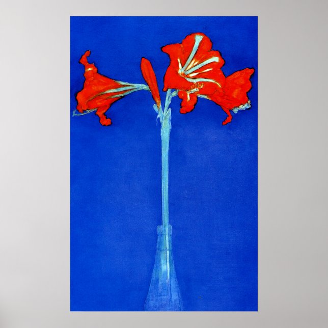 Mondrian Amaryllis Poster (Framsidan)