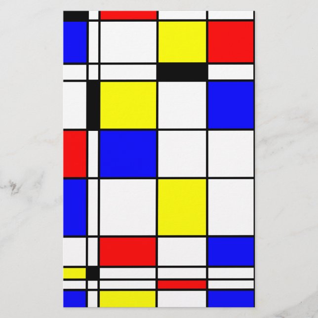 Mondrian art stil (Framsida)