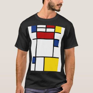 Mondrian Art T Shirt