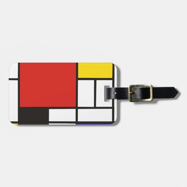 Mondrian Bagagebricka (Horisontell Framsida)