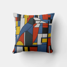 mondrian birds kudde