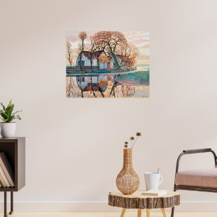 Mondrian, bondgård nära Duivendrecht, Poster