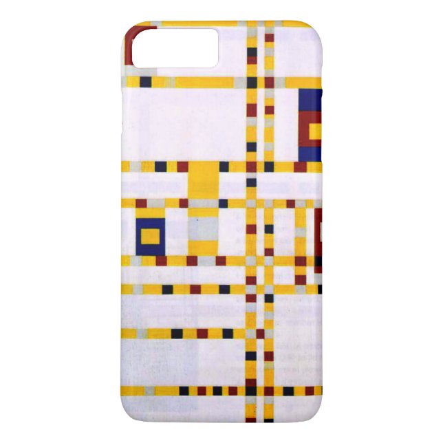 Mondrian - Broadway Boogie Woogie Case-Mate iPhone Skal (Baksida)