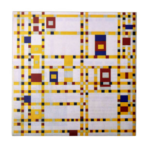 Mondrian - Broadway Boogie Woogie Kakelplatta