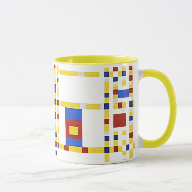 Mondrian - Broadway Boogie Woogie Mugg (Höger)