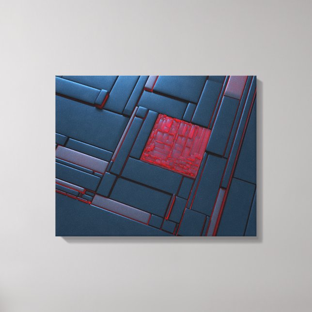 Mondrian Canvastryck (Framsida)