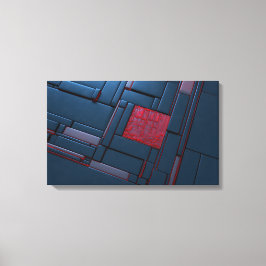 Mondrian Canvastryck