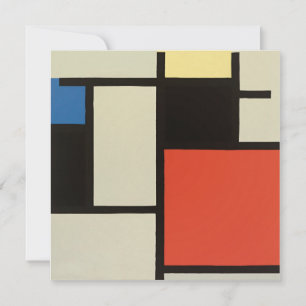 Mondrian Composition Modern Abstrakt Painting Art