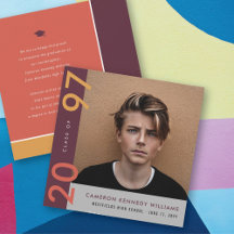 Mondrian Färg Blocks Grad Modern Photo Studenten