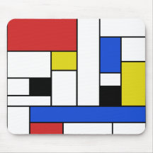 Mondrian fodrar Mousepad