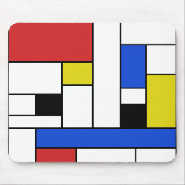 Mondrian fodrar Mousepad Musmatta