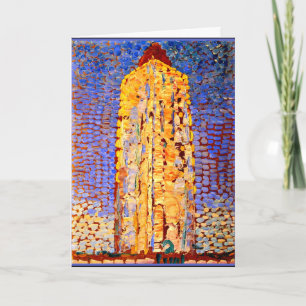 Mondrian - fyr på Westkapelle Kort