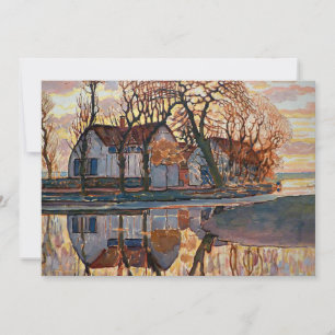 Mondrian - Gård nära Duivendrecht Kort