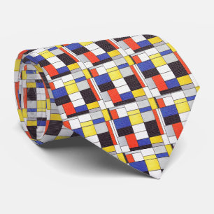 Mondrian Grid – Abstrakt konstblock Slips