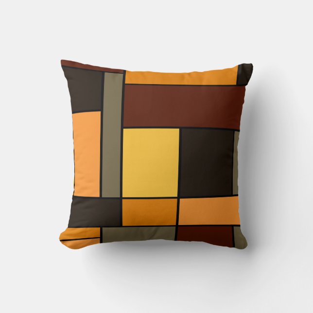 Mondrian Höst Kudde (Framsida)