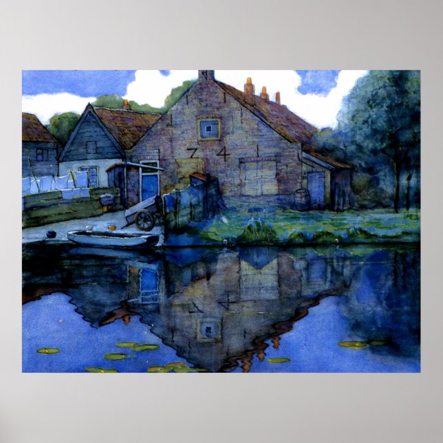 Mondrian - House on the Gein Poster (Framsidan)