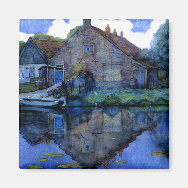 Mondrian - huset på Gein Magnet (Framsidan)