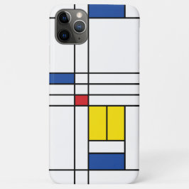 Mondrian II Minimalist De Stijl Modern Art Design