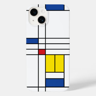 Mondrian II Minimalist De Stijl Modern Art Design