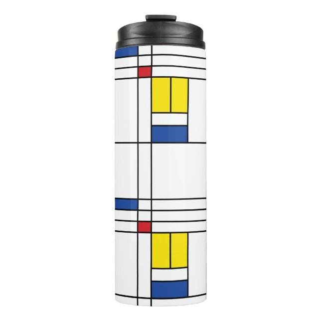 Mondrian II Minimalist De Stijl Modern Art Design (Framsida)
