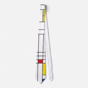 Mondrian II Minimalist De Stijl Modern Art Design Slips